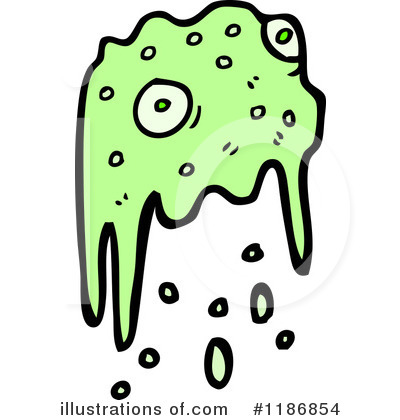 Royalty-Free (RF) Slime Clipart Illustration #1186854 by lineartestpilot