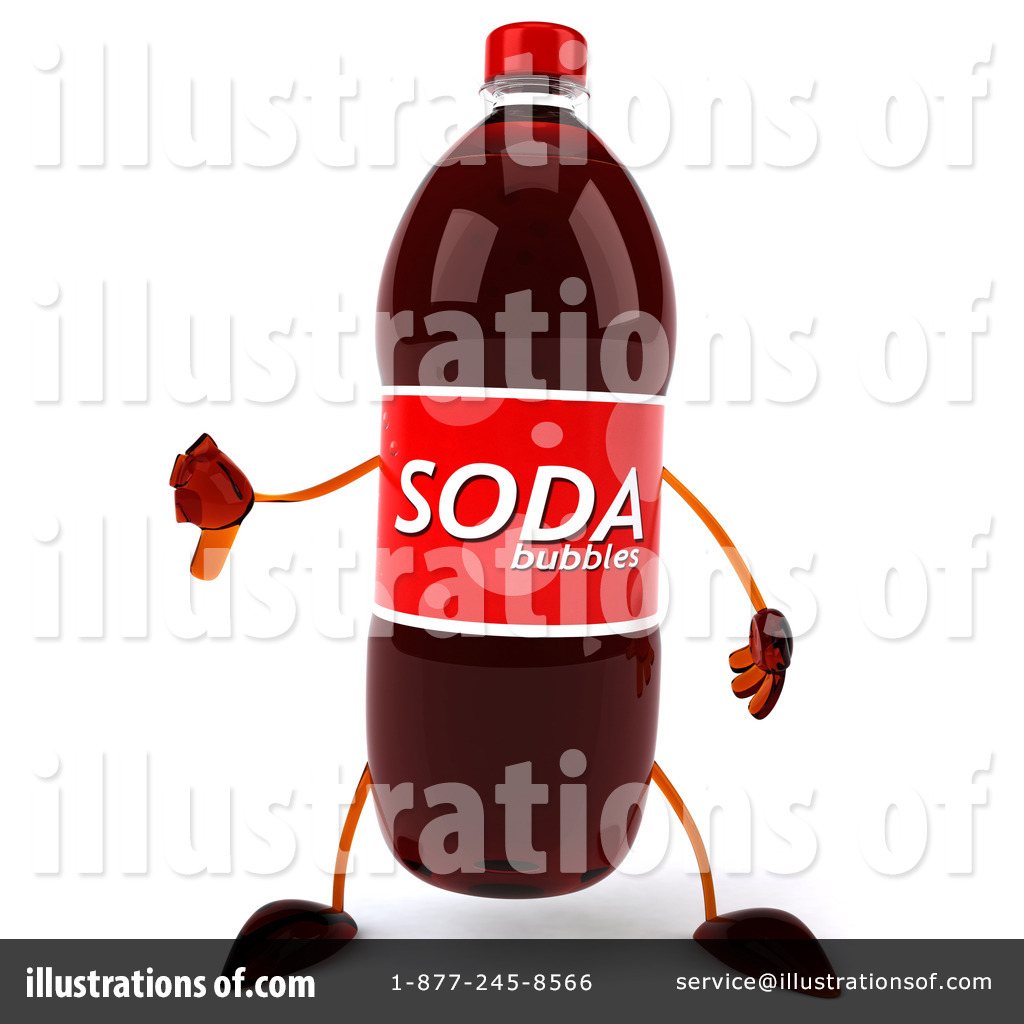 Royalty-Free (RF) Soda Bottle Clipart Illustration #227085 by Julos