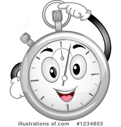 Royalty-Free (RF) Stopwatch Clipart Illustration by BNP Design Studio - Stock Sample