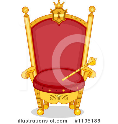 Royalty-Free (RF) Throne Clipart Illustration by BNP Design Studio - Stock Sample