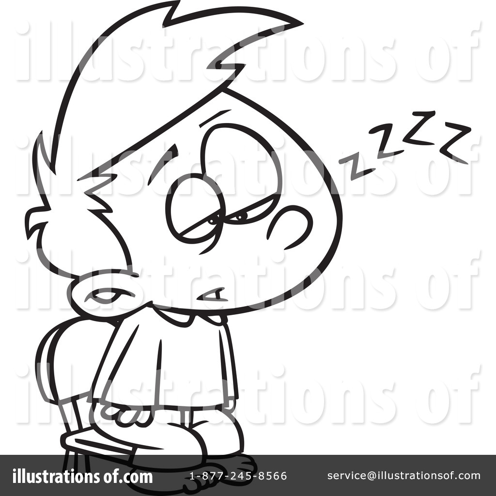 Royalty-Free (RF) Tired Clipart Illustration #1088801 by Ron Leishman