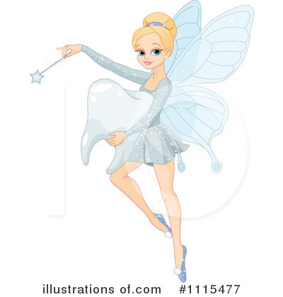 Royalty-Free (RF) Tooth Fairy Clipart Illustration #1115477 by Pushkin