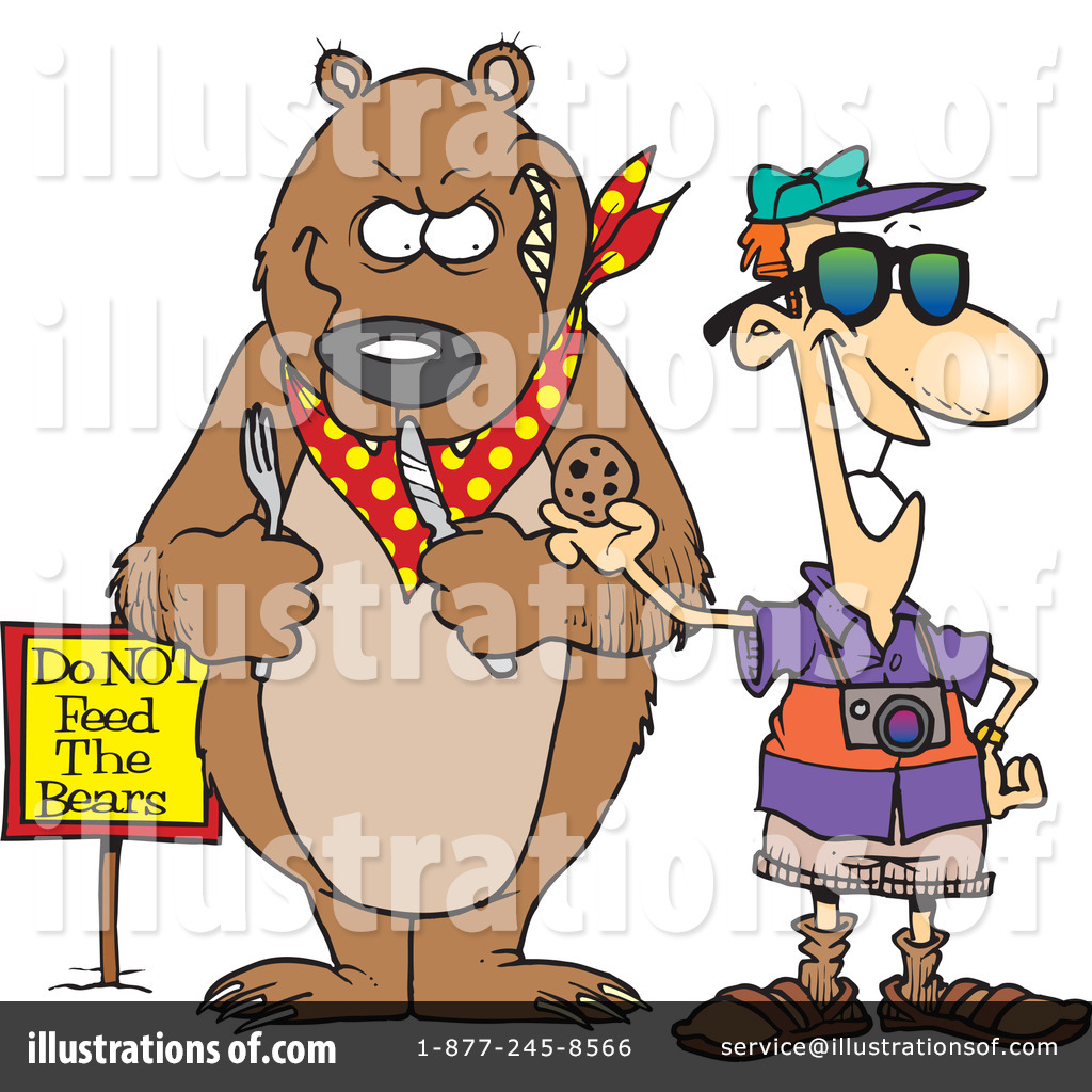 Royalty-Free (RF) Tourist Clipart Illustration #438000 by Ron Leishman
