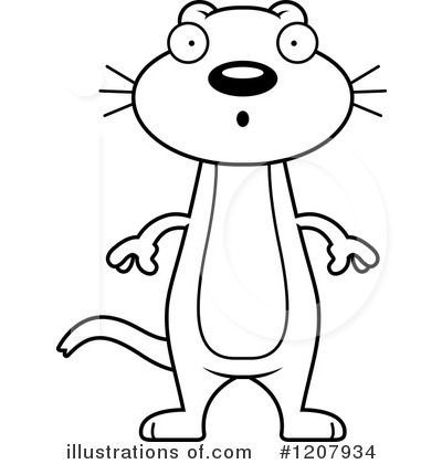 Royalty-Free (RF) Weasel Clipart Illustration #1207934 by Cory Thoman