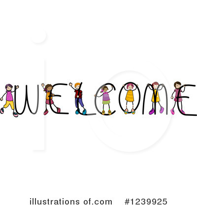 Royalty-Free (RF) Welcome Clipart Illustration by BNP Design Studio - Stock Sample