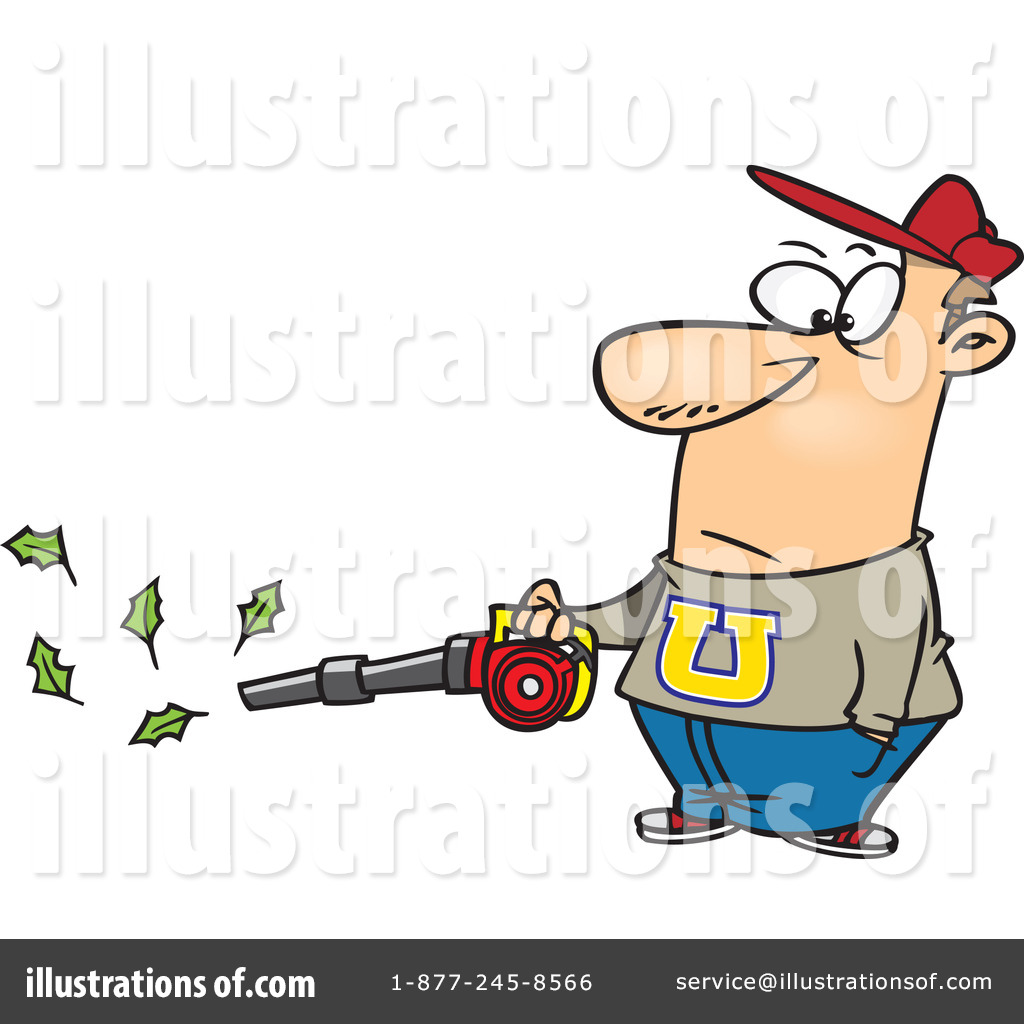 Royalty-Free (RF) Yard Work Clipart Illustration by Ron Leishman - Stock Sample