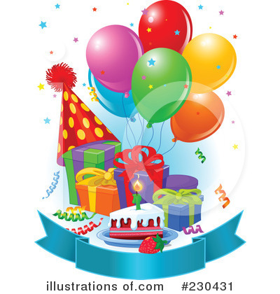 Royalty Free Vector Clip Art Illustration Of A Psychedelic Birthday