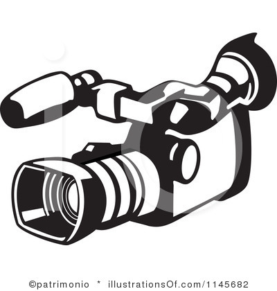 Video camera clipart free ima