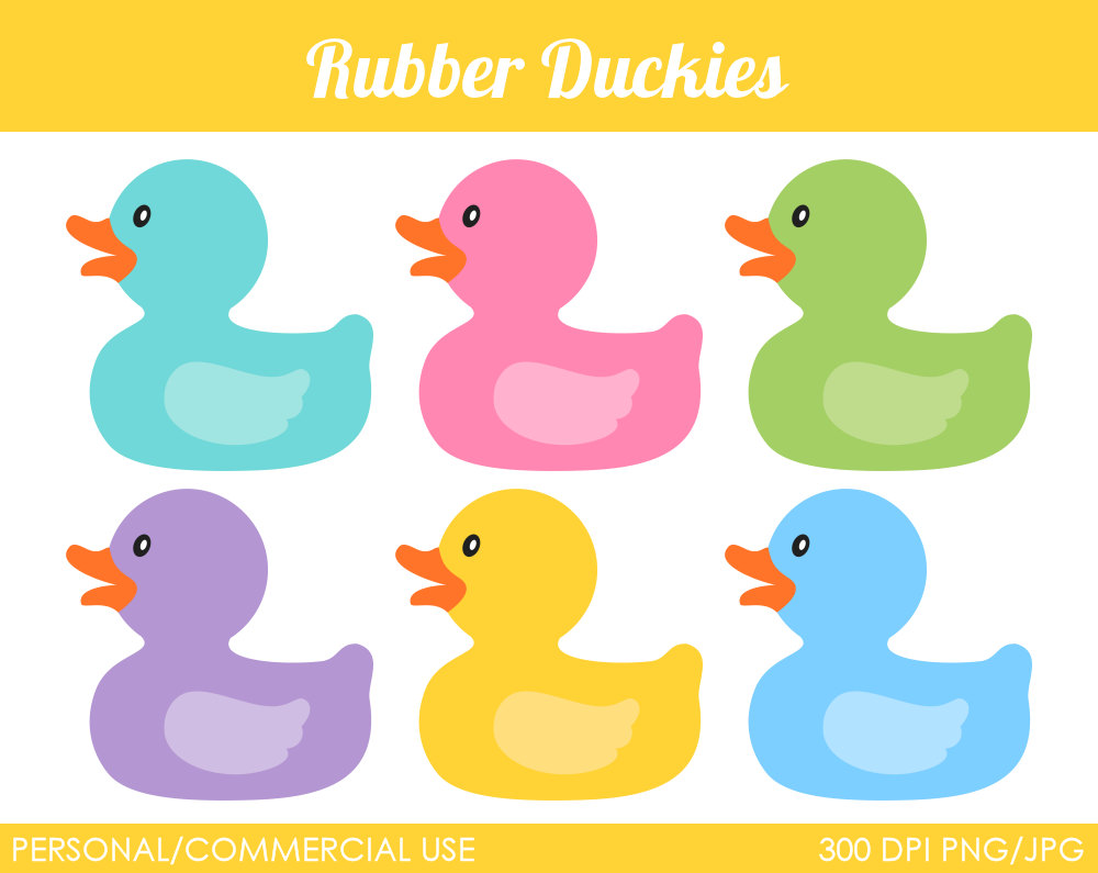 Rubber Duck Clip Art Free Rub - Rubber Ducky Clipart