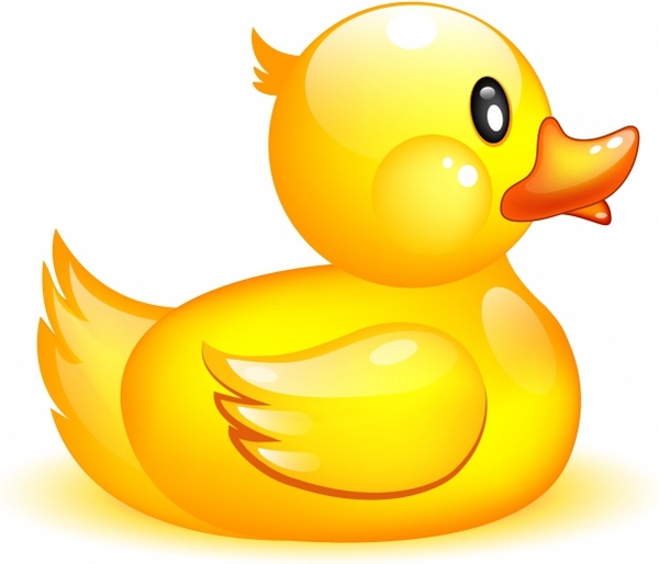 Rubber duck Free vector 1.49MB