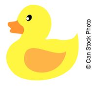 rubber duck - vector . - Rubber Ducky Clipart