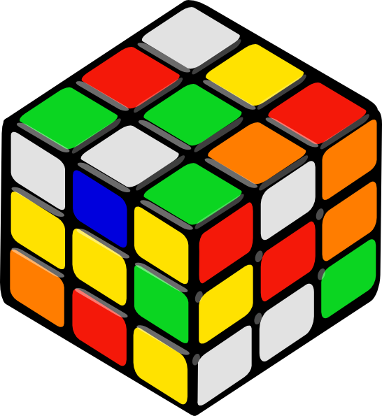 Rubik S Cube Random Clip Art At Clker Com Vector Clip Art Online
