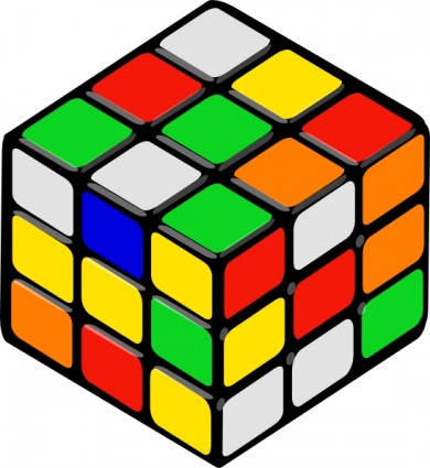 Rubik S Cube Random Clip Art Free Vector In Open Office Drawing Svg