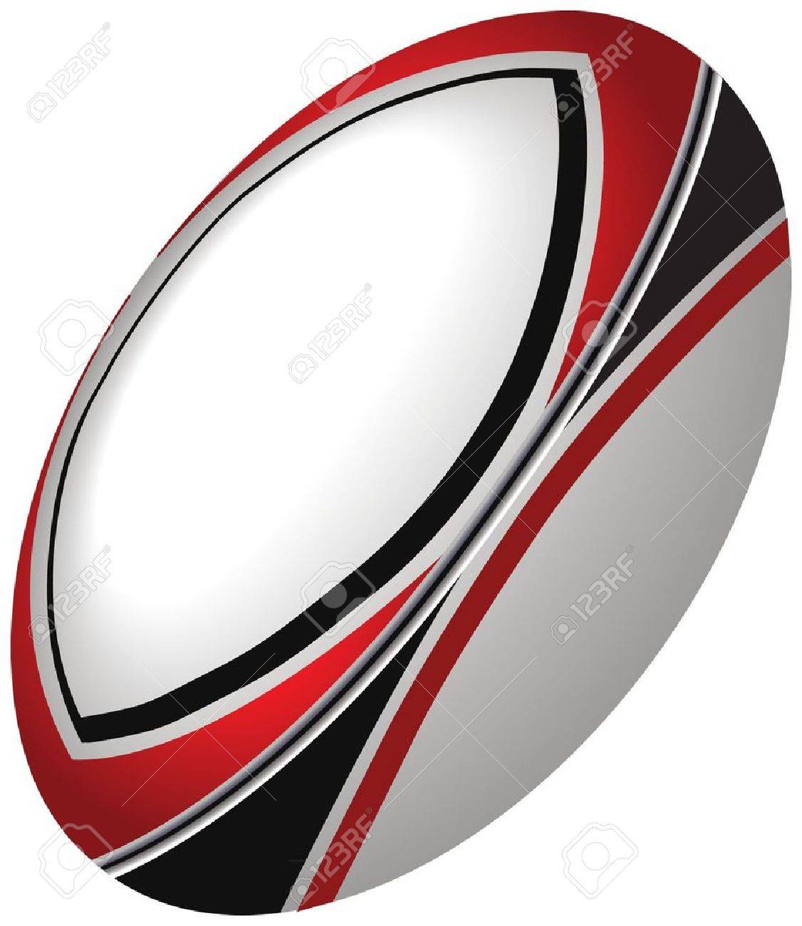 rugby ball clipart 7