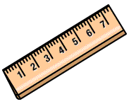 Ruler clip art Free vector ... metric ruler clipart
