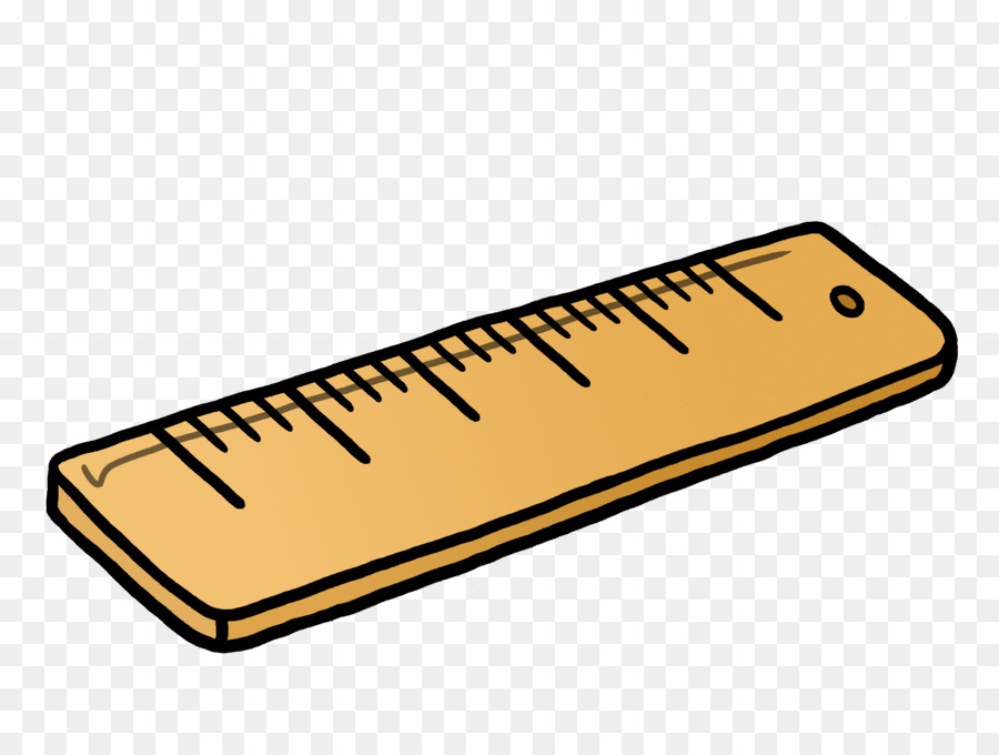Length measurement Ruler Clip art - Classroom Objects Clipart
