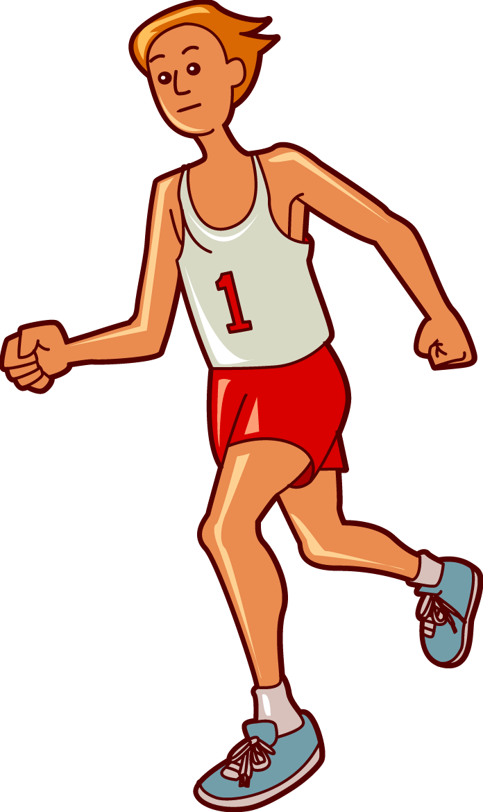 Free Clipart Of Runners