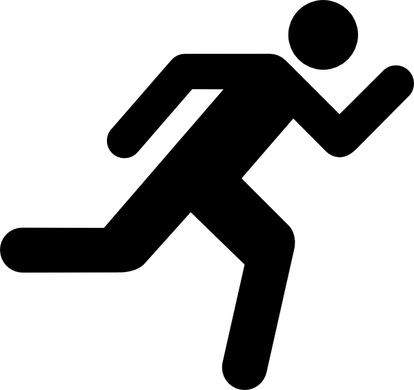 Runner icon / logo Clipartby 