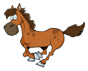 Running horse clipart free cl - Free Horse Clipart