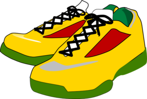 Running, Shoes Clip Art - Running Shoes Clipart