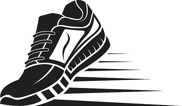 sport shoe icon vector art illustration