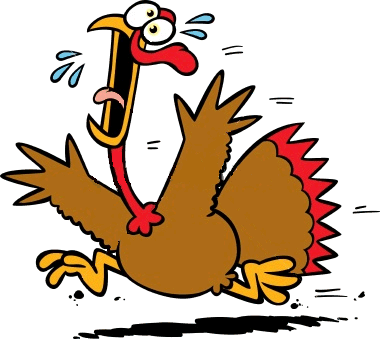 ... Running Turkey Clipart - clipartall ...