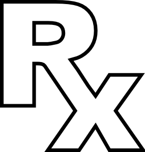 Rx Medicine Symbol Clip Art A - Rx Clip Art