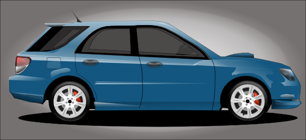 Small Blue Car Clip Art at Clker clipartlook.com - vector clip art online, royalty free  u0026 public domain