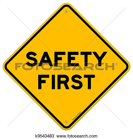 Safety First Symbol - Clip Art Safety