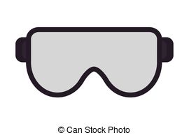 ... safety goggles icon - flat design safety goggles icon vector... ...