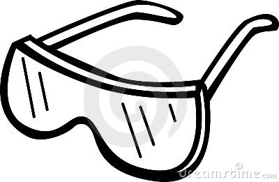 Safety Goggles Vector - Goggle Clip Art
