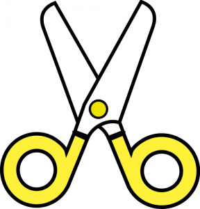 Safety Scissors Yellow