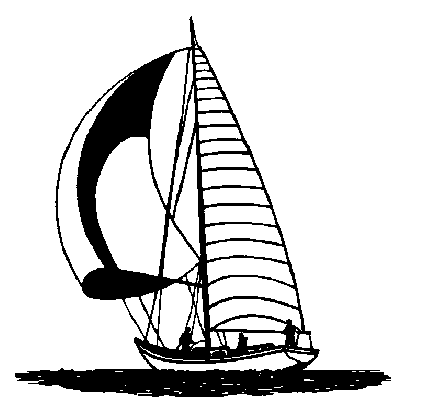 sailboat clipart black and white - Google Search