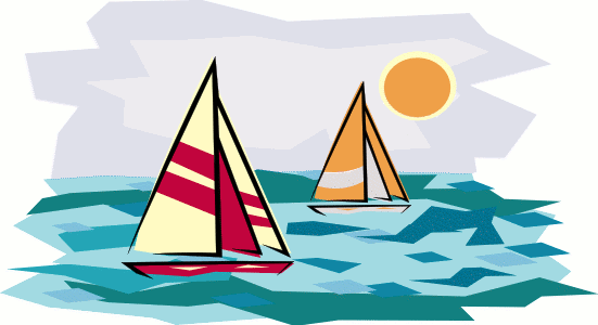 Sailboat free sailing clip ar