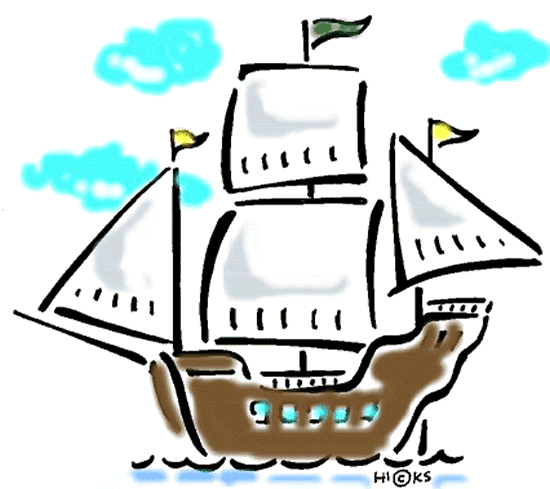 sailing ship. sailing ship. S - Sailing Ship Clip Art