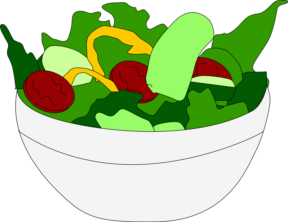 Salad clipart Vegetable clip .