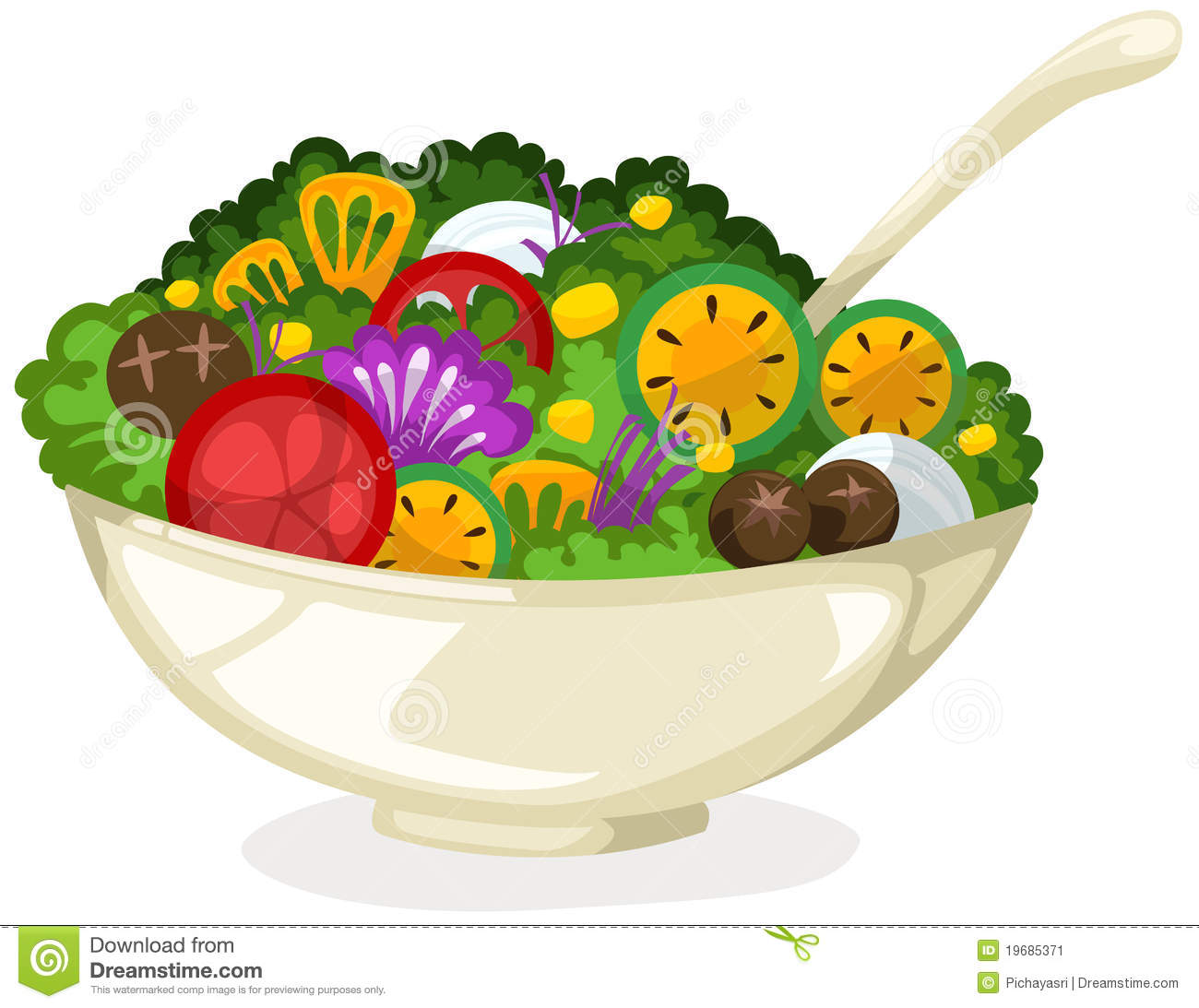 Salad Stock Image