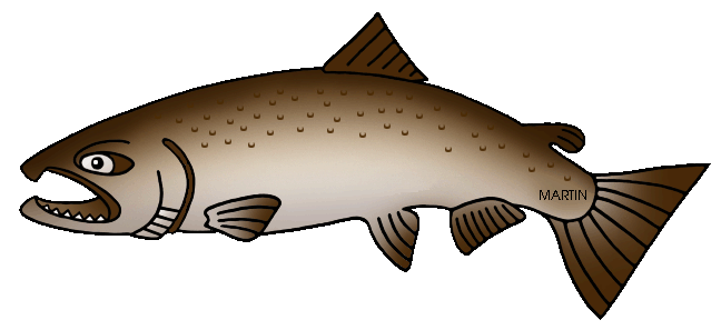 Pink salmon clipart - Clipart