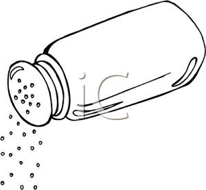 Salt Clipart Black And White Salt Shaker Royalty Free Clipart Picture
