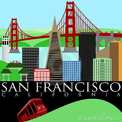 San Francisco Clip Art Images