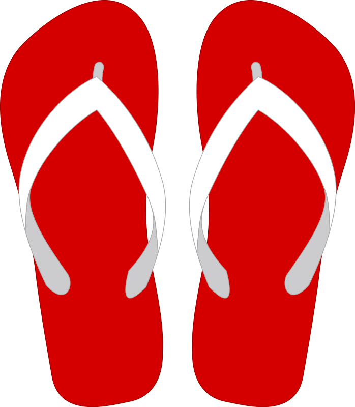 sandal clipart u0026middot; o - Clip Art Flip Flops