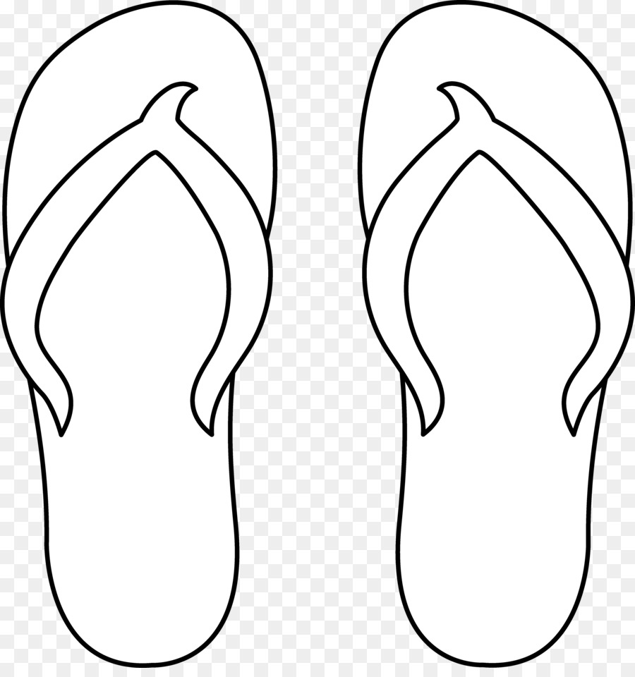 Flip-flops Sandal Free content Clip art - Sandal Path Cliparts