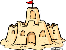 sandcastle clipart - Sand Castle Clip Art