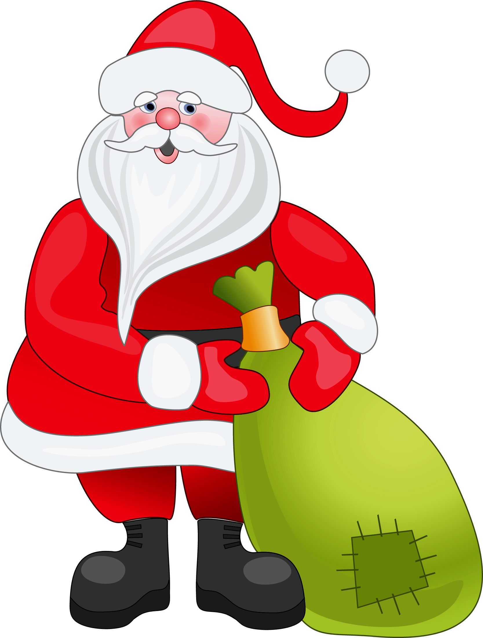 Santa claus clipart free . - Clipart Santa Claus