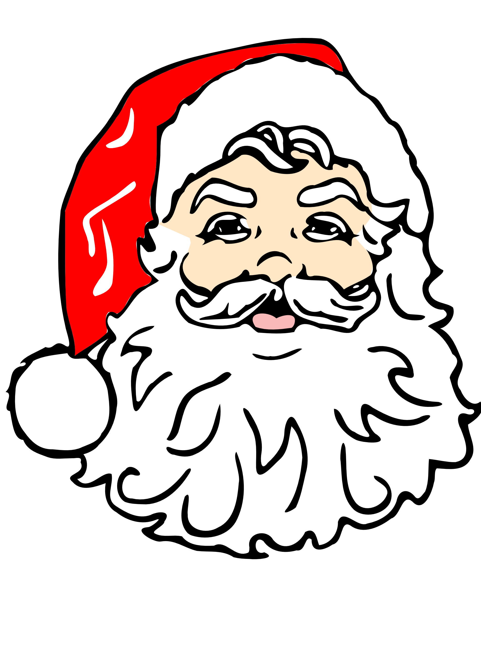 Santa Clip Art - Clipart Santa