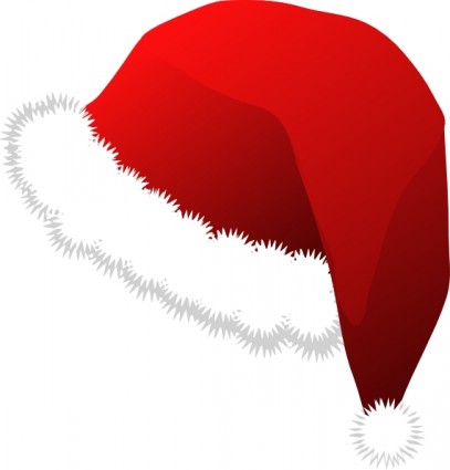 Santa Hat clip art Vector cli - Santa Hat Clipart Free