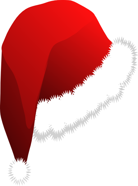 Santa Hat clip art - vector . - Santa Claus Hat Clipart