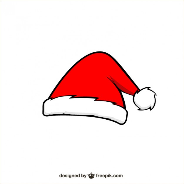 Santa hat santa claus cartoon hat free vector freevectors clip art