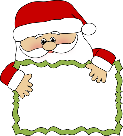 Clipart Christmas Santa