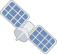 satelite clipart. Size: 68 Kb